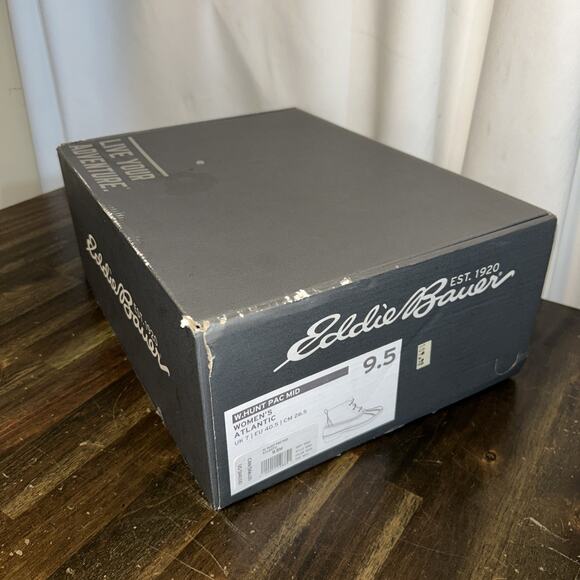 Eddie Bauer Hunt Pack Womens Mid Atlantic Blue Duck Rain Boots Size US 9.5 NIB - Picture 10 of 13